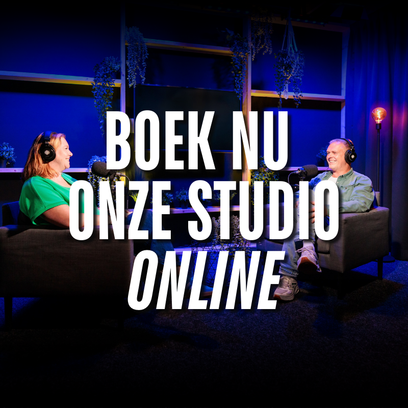 BOEK NU ONZE STUDIO ONLINE_